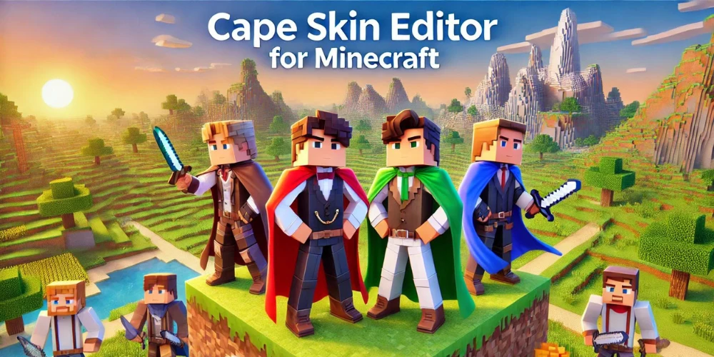 Cape skin Editor For Minecraft screenshot