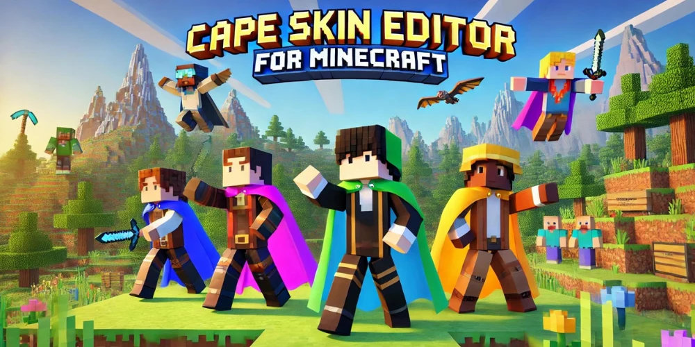 Cape skin Editor For Minecraft screenshot